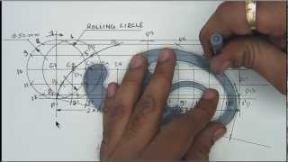 Cycloid animation and solved question HINDI [upl. by Naggem372]