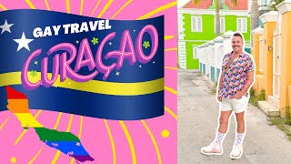 Gay Travel in CURACAO  24 Hour GAYover  Curacao Travel [upl. by Poock]