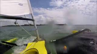 WindRider 16 Sailing  147 mph [upl. by Redla]