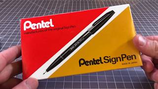 What Is A Sign Pen Pentel Sign Pen Review [upl. by Riggs]