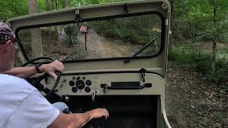 1953 Willys CJ3B in the backyard [upl. by Boylston]