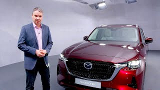 Japāņu Bavārija Pirmais ieskats Mazda CX80 salonā [upl. by Chickie341]