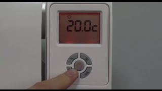 How to Program Your Electric Radiator Cointra Apolo [upl. by Llebiram]