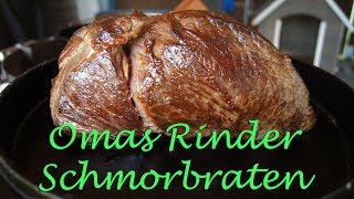 Omas Rinderschmorbraten YBBQ [upl. by Eellah]