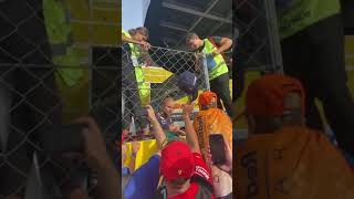 Gianpiero Lambiase from Red Bull Racing signs autographs on the Autodromo Nationale Monza circuit [upl. by Stoat546]