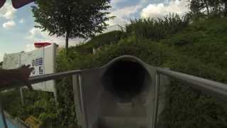 Black hole water slide at Aquarena [upl. by Atinihc]