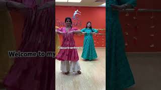 Basics of Kathak dance for beginners kathak beginners stepbystep vishakhasdance [upl. by Essam6]