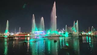 Dubai Festival City Fountain Show [upl. by Joellen]