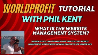 WorldProfit Tutorial  What Is The Website Management Center [upl. by Parrott]