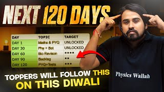 Perfect Planner for NEXT 120 DAYS  NEET 2025 STRATEGY by Aayudh Sir  PhysicsWallah [upl. by Conners]