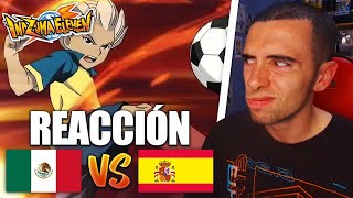 ESPAÑOL REACCIONA AL DOBLAJE CASTELLANO VS LATINO EN SUPERTÉCNICAS DE INAZUMA ELEVEN PARTE 6 [upl. by Tempest]