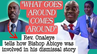 quotBISHOP OYEDEPO IS A MAN THAT USE AND DUMPquot says Rev O Onaleye 🤔 [upl. by Firestone673]