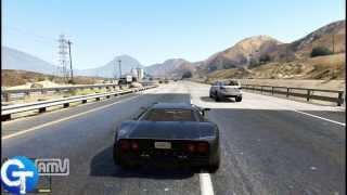 GTA5 市民と警察がカーチェイスしてる現場に遭遇！？ GTAV 【実況プレイ】 [upl. by Akirret]