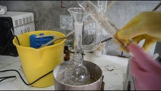 Elimination of tertButanol with Sulfuric Acid 1MCP ep01 [upl. by Lunn]