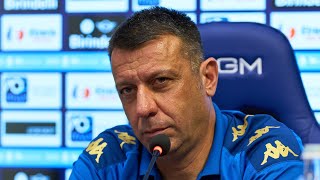 Le parole di mister Roberto DAversa alla vigilia di EmpoliFiorentina [upl. by Loma153]