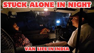 EP 402 WE COUDNT FIND A PLACE TO PARK OUR CAMPER VAN ON NARROW HIMALAYAN ROADS OF TIRTHAN VALLEY [upl. by Adoree]