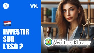 Wolters Kluwer INVESTIR sur lESG  ANALYSE ACTION [upl. by Akilat960]