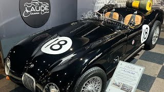 1951 JAGUAR C TYPE THROUGH THE AGES At LAUDE Classic Cars [upl. by Torbart]