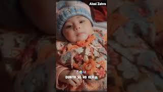 Ek taraf hai sari donia reels shortviral cutebaby trendingshort [upl. by Husain411]