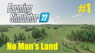 Timelapse FS22 No Man’s Land 1 In the beginning [upl. by Kore]