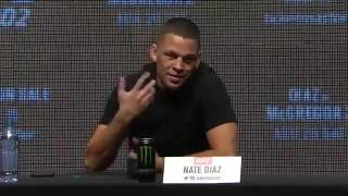 Nate Diaz Everyones on steroids [upl. by Steel]