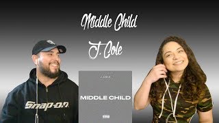 J Cole  MIDDLE CHILD Reaction [upl. by Anahsed]