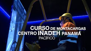 Curso de Montacargas en el Centro INADEH Panamá Pacífico [upl. by Wappes]