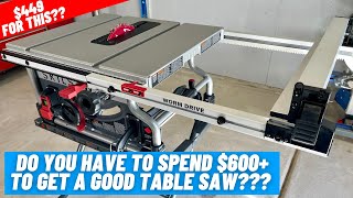 Is WormDrive A Good Table Saw Design  Skilsaw 85 Inch SPT99T01 Compact Table Saw [upl. by Nylarak806]