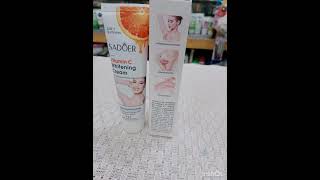 sadoer vitamin c whitening cream03255440535 cosmetics makeup skincare underarmwhitening video [upl. by Gelya433]