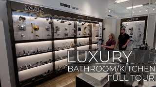 The quotCandy Storequot for Bathroom Remodels Plimpton and Hills Luxury Plumbing Showroom Tour [upl. by Llebasi510]