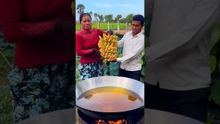 Amazing banana recipe shorts food [upl. by Noterb]