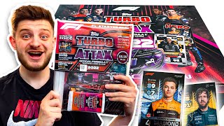 NEW TOPPS FORMULA 1 TURBO ATTAX 2022 Starter Pack Opening [upl. by Llehsyar]