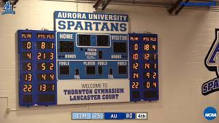 Womens Basketball vs Elmhurst University [upl. by Paddie523]