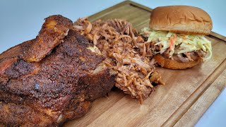 PULLED PORK SHOULDER  in the oven recipe [upl. by Rothwell]