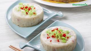 Thermomix® Singapore Steamed Loh Pak Ko Radish Cake [upl. by Nauqahs]