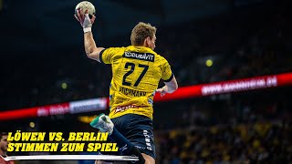 Löwen vs Berlin  Stimmen zum Spiel mit Steven Plucnar [upl. by Rhyner]