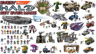 ALL Mega Construx Halo Sets 20092022 [upl. by Oidualc]