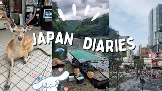 Japan Diaries 🍡🍜🍣  Summer 2023 [upl. by Apul]