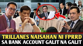 TRILLANES NAISAHAN NI FPRRD SA ISYU NG BANK ACCOUNT GLIT NA GLIT [upl. by Asamot]