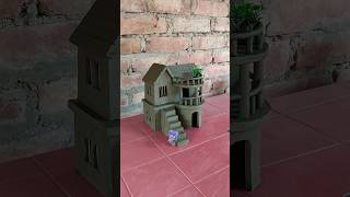 Beautiful mud house making with clay 🏠  clayhouse mudhouse [upl. by Ecitnerp]