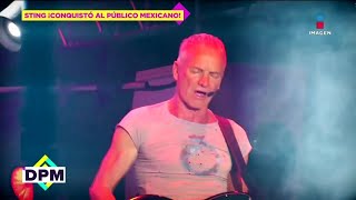 ¡Sting exintegrante de ‘The Police’ conquistó a la Feria de San Marcos  De Primera Mano [upl. by Hock]