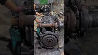 Trying to ignite secondhand diesel Engines shorts usedengine2024  Cb9tP3 [upl. by Iilek]