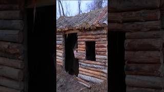 HOW TO BUILD A WINTER SURVIVAL SHELTER  CAMPING BUSHCRAFT [upl. by Ahsiemak]