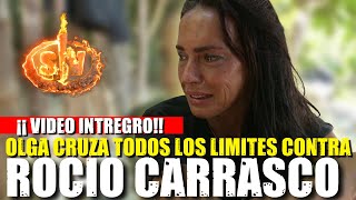 SUPERVIVIENTES 2021  FILTRADO EL VIDEO INTEGRO OLGA MORENO CONTRA ROCIO CARRASCO 💣💥 [upl. by Rebeh]