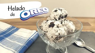 🍨🔷Helado de OREO fácil sólo 2 ingredientes Sin máquina heladera OREO ice cream only 2 ingredients [upl. by Noryd]