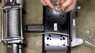 Harbor Freight 12000 LB Winch Review Teardown Installation Safety Etc Model 61889 [upl. by Thurlow]