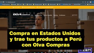 Mi Experiencia con Olva Compras  Traje mis compras de Estados Unidos con Olva Compras Courier 2022 [upl. by Sergei]