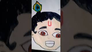 Kanha ji ki cute paintings🌺🌺🌺🌺 [upl. by Johanna10]