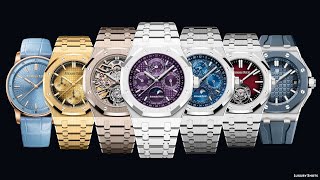 New Audemars Piguet 2024 Releases  purple dial white ceramic perpetual calendar John Mayer RO QP [upl. by Adamson]