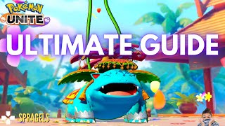 ULTIMATE VENUSAUR GUIDE Pokemon Unite Guide [upl. by Euf565]